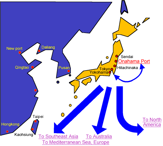 Coastal Feeder　ｒｏｕｔｅ