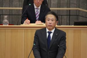 一般質問（三村博隆議員）の写真