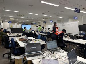 訓練の様子（R7吾妻山冬季訓練）