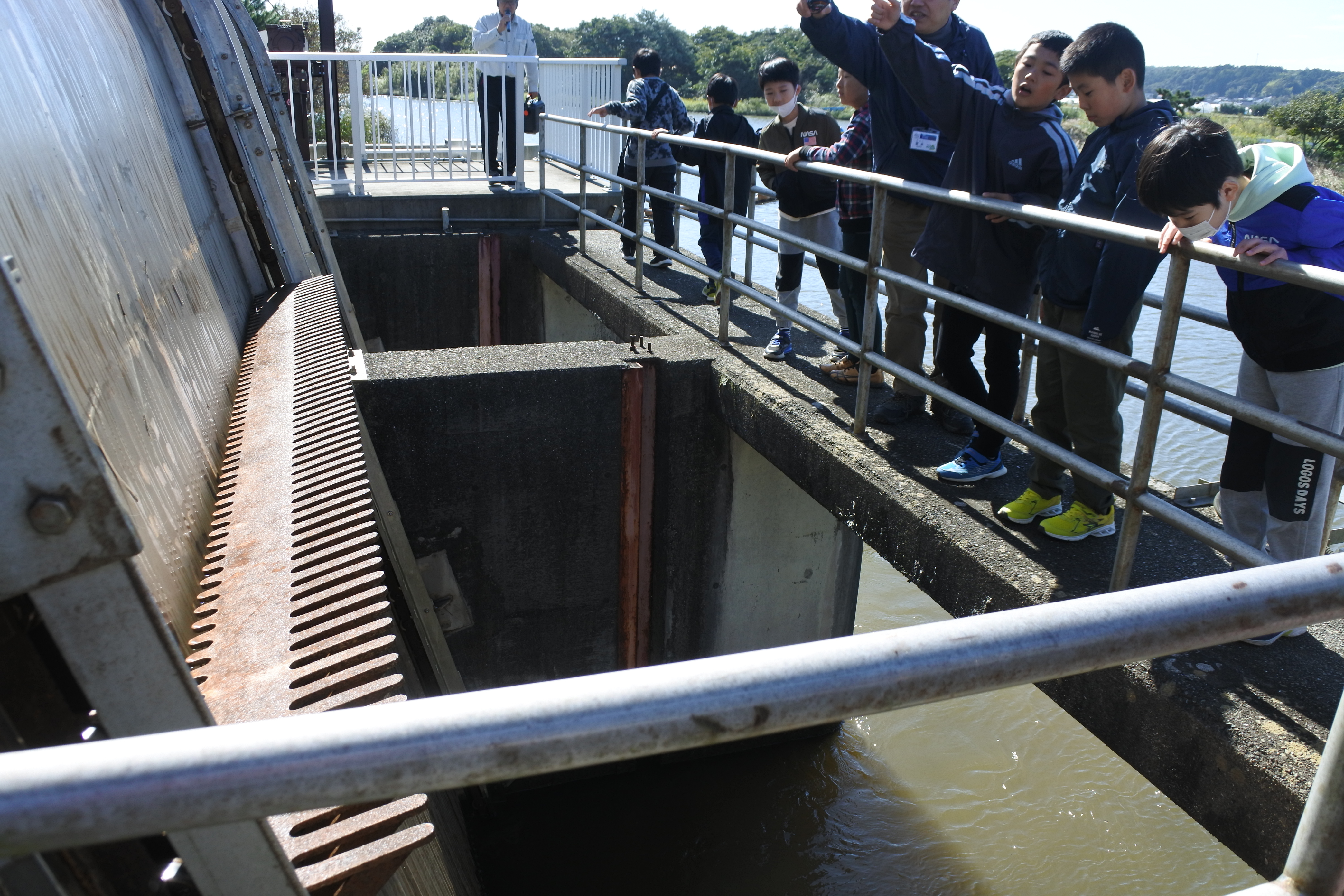大越藤間第二排水機場2