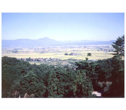 蓋沼森林公園からの眺望