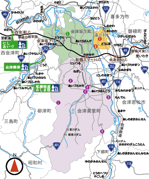 ふるさと（風景）坂下美里湯川