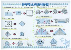 みなもんのおりかた