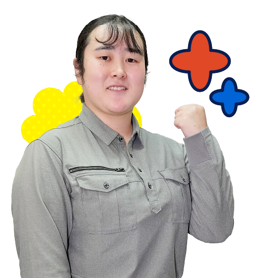 建築部 現場代理人 5年目 真壁 佳菜さん